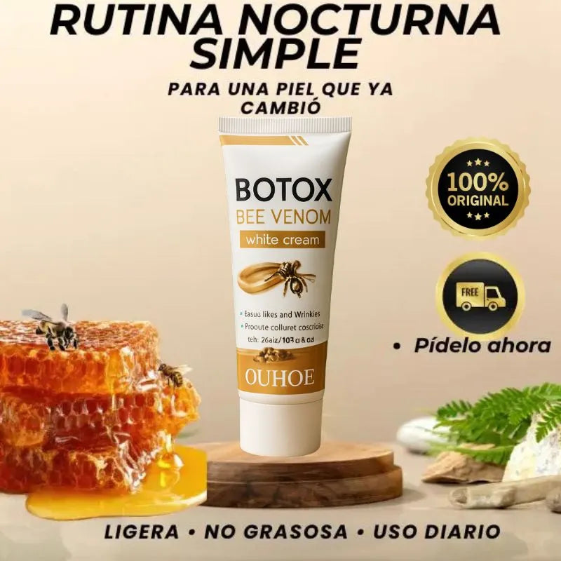 Botox en crema para una piel Lisa y sin Arrugas