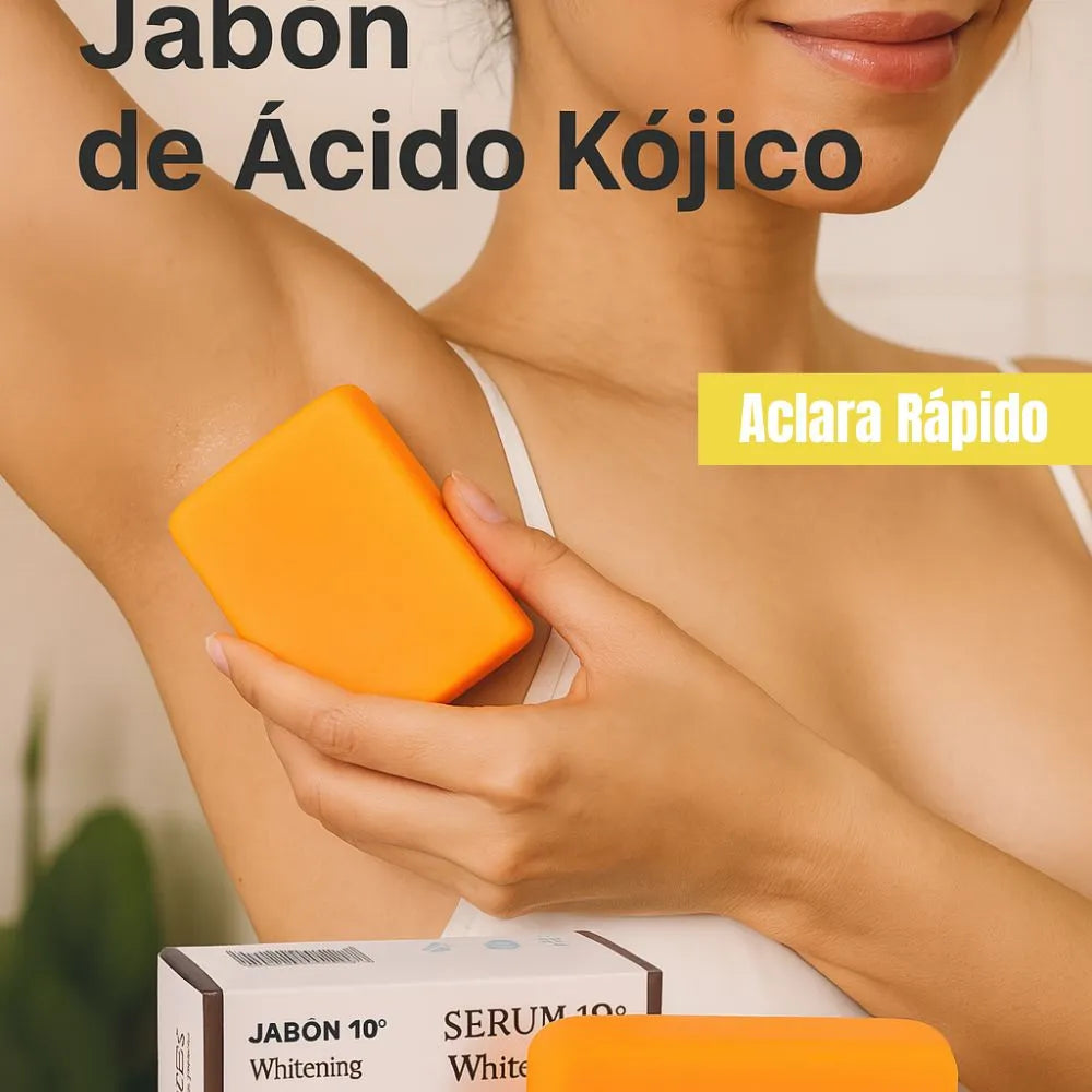 Jabón con Ácido Kójico Blanqueador Natural