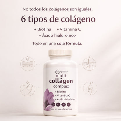 Recupera firmeza y elasticidad después de los 30.  con Multi Collagen
