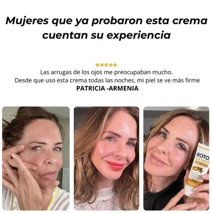 Botox en tubo para una piel con arrugas que busca verse más firme