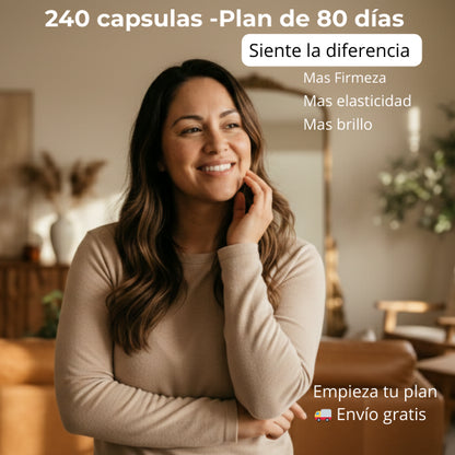 Recupera firmeza y elasticidad después de los 30.  con Multi Collagen