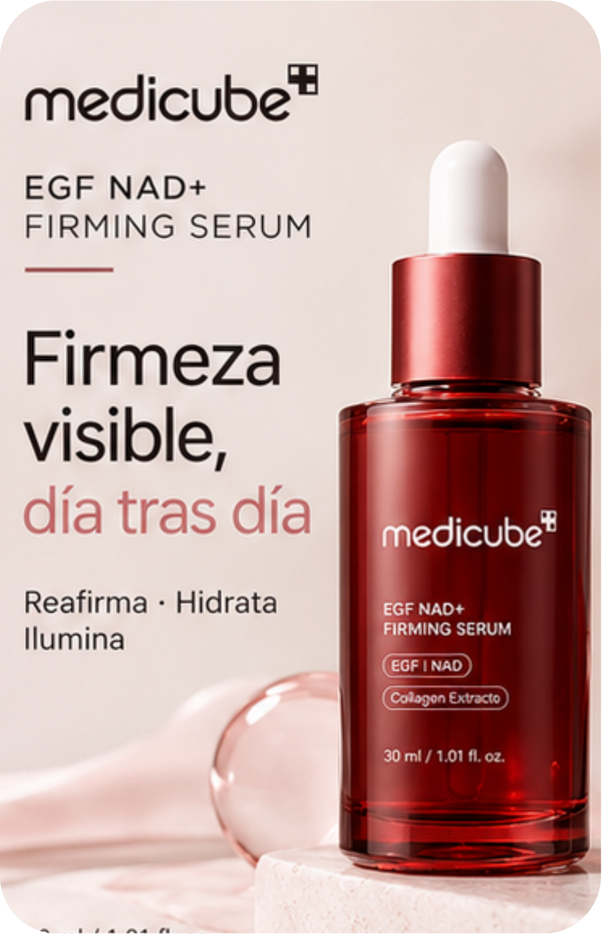 Medicube Egf Nad Firming 30ml y obsequio