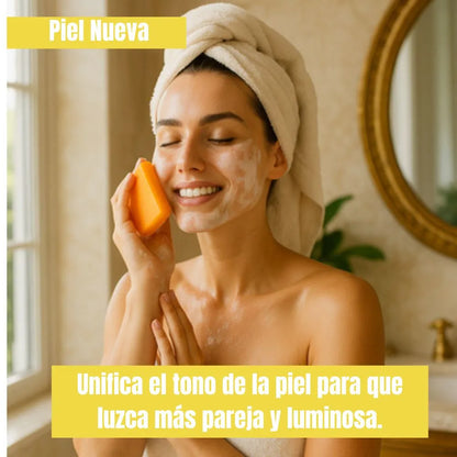 Jabón  con Ácido Kójico  Blanqueador Natural